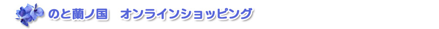 のと蘭ノ国　オンラインショッピング